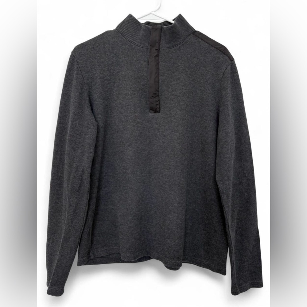 Men Hugo Boss Sydney 55 Half Zip Pullover Long Sleeve Sweater Medium Regular Fit